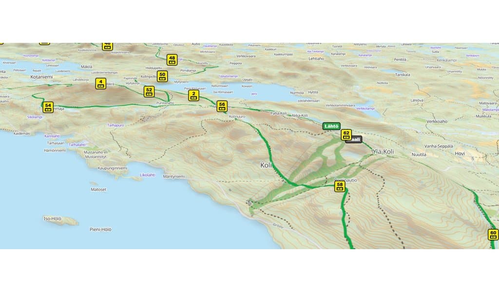 Marketing route demo Koli